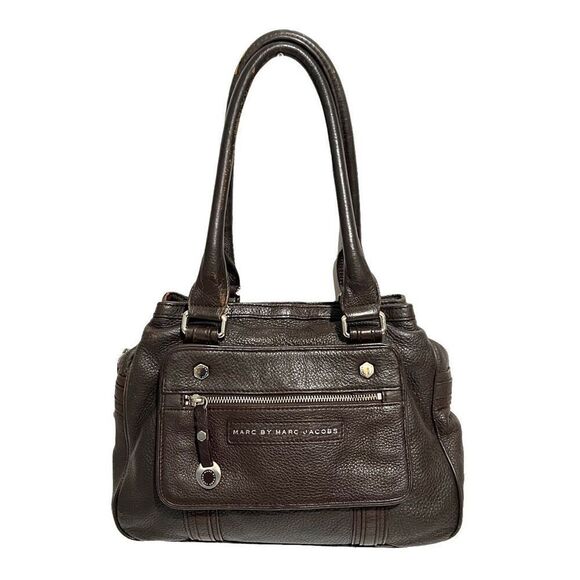 MARC BY MARC JACOBS Brown Leather Shoulder Bag - Picture 1 of 15